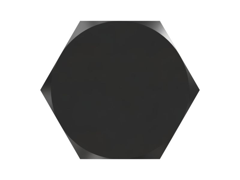 Внешний стальной болт с шестигранной головкой и длиной стержня 44,45 мм