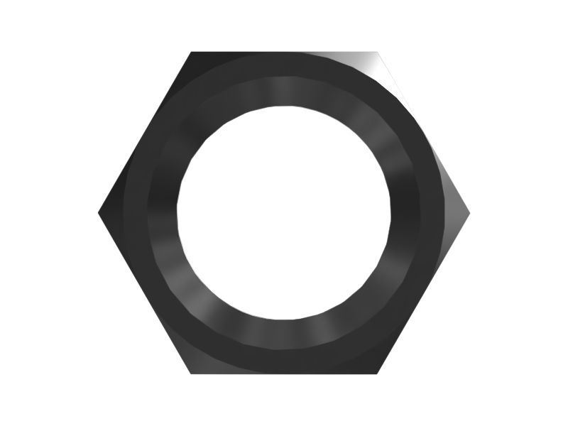 Шестигранная гайка