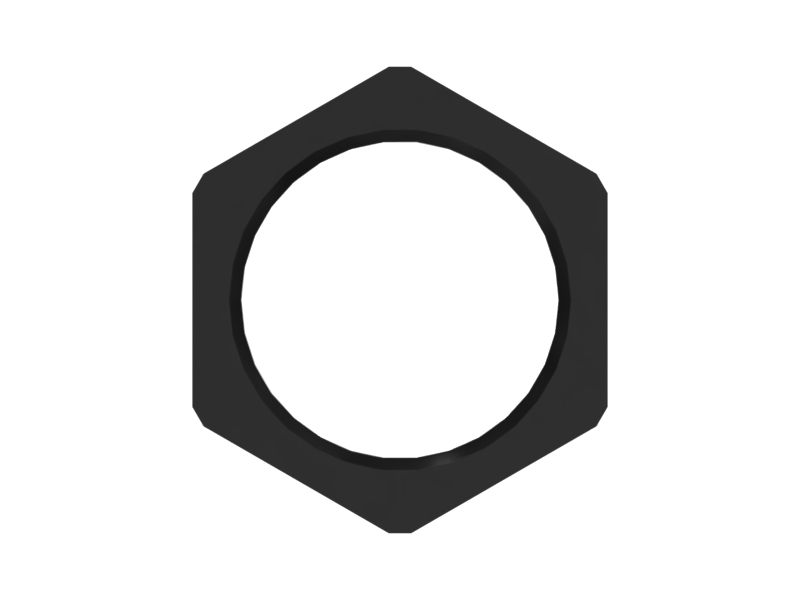 M20 x 1.5mm Hex Lock Nut