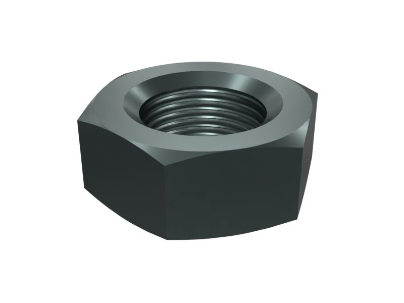 Шестигранная стопорная гайка 0,5