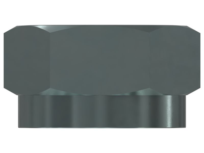 Шестигранная стопорная гайка M6 x 1 мм