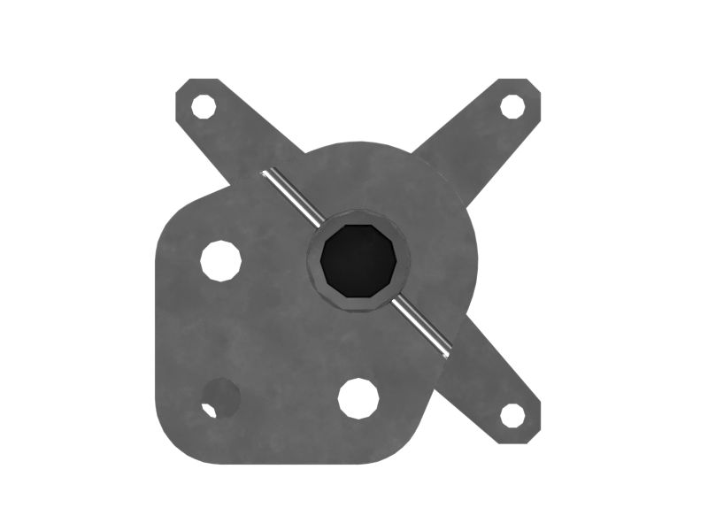 616.30mm Long Antenna Support