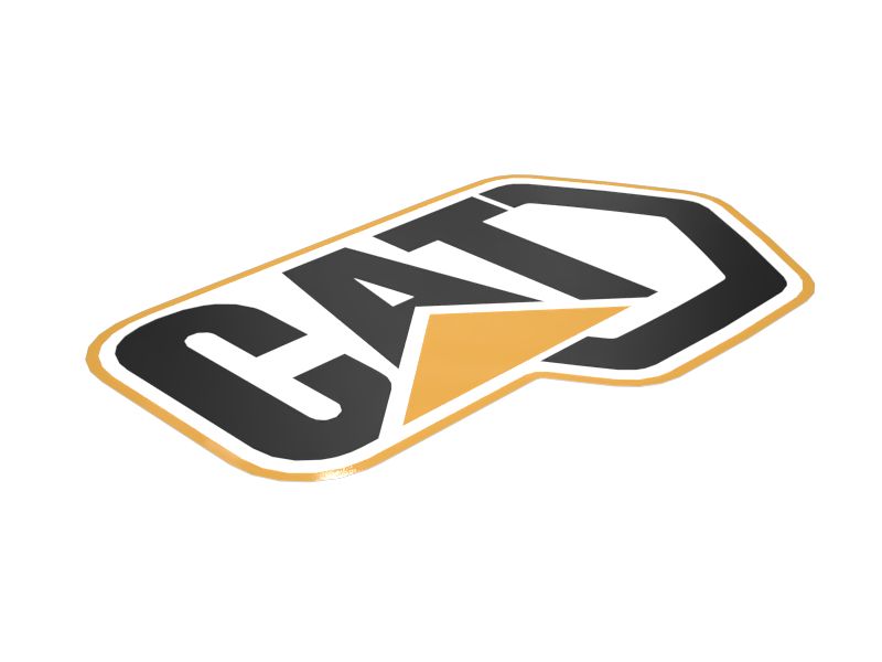 570-1612: CAT Decal Label