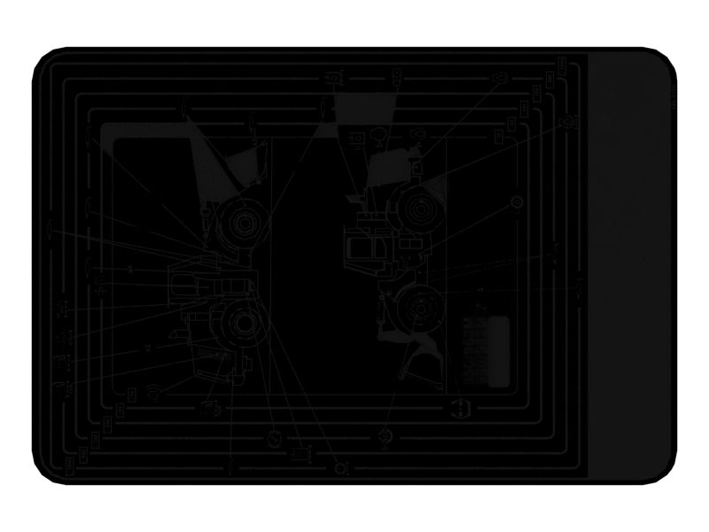 486-3154: Lubrication Service Chart Identification Film Label | CATCorp