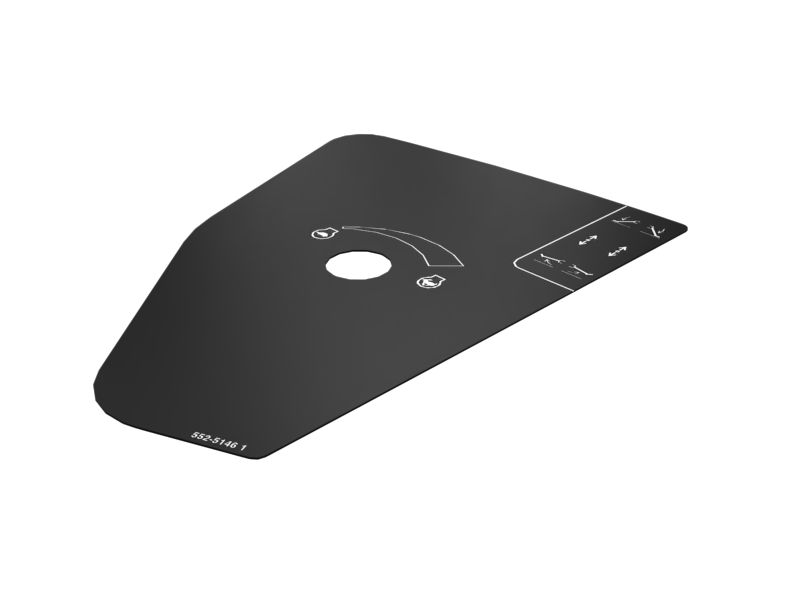 Speed Control Identification Film Label