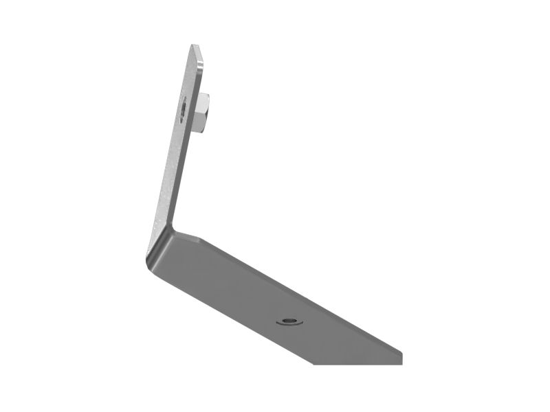 226.3mm Long Left Hand Side Hydraulic Line Guard Bracket