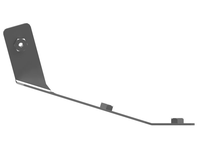 226.3mm Long Left Hand Side Hydraulic Line Guard Bracket