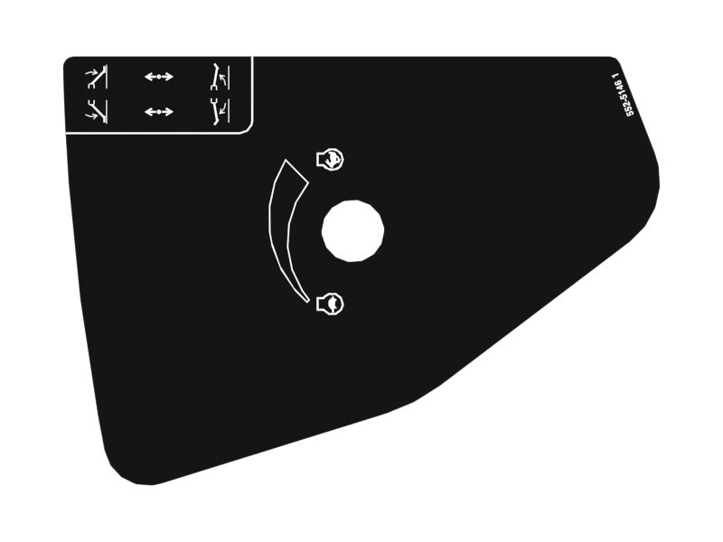 Speed Control Identification Film Label