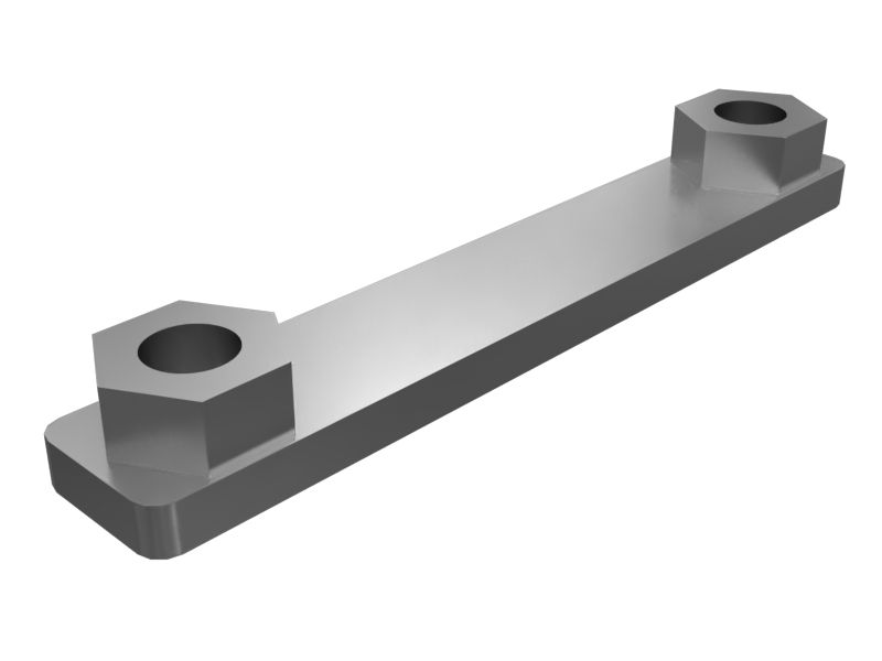 480-0598: 120mm Long Drag Conveyor Mounting Plate 4800598 купить