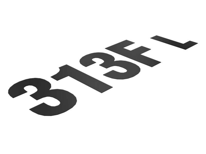 НАКЛЕЙКА 313F L