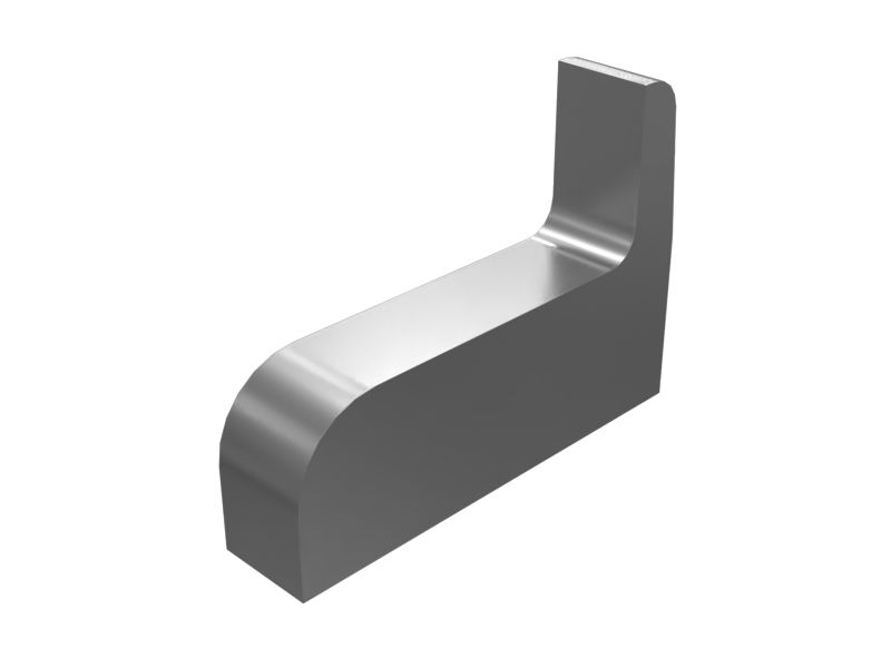 581-5530: 277.9mm Long Rear Frame Plate 581-5530 Caterpillar