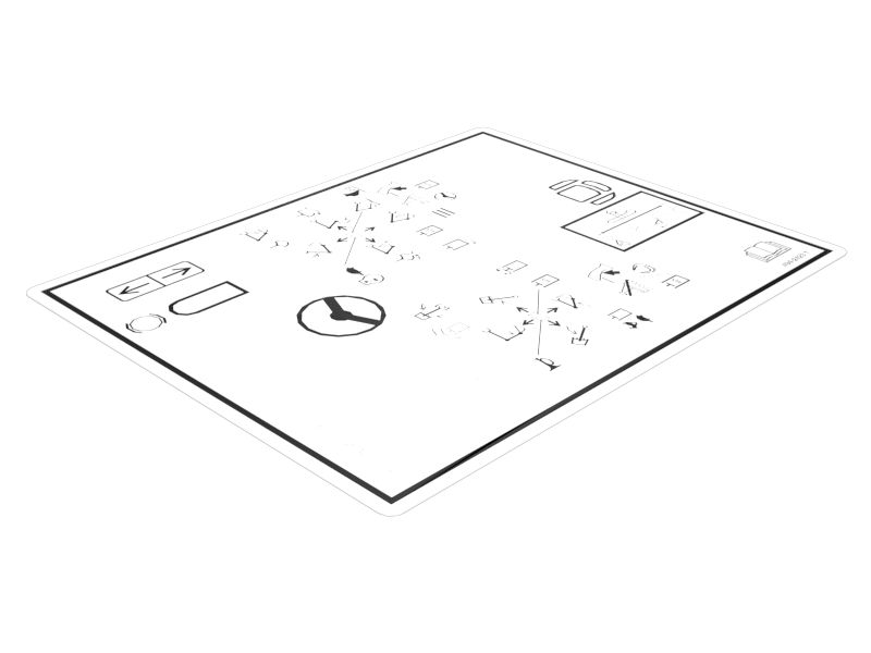 494-2423: НАКЛЕЙКА УПРАВЛЕНИЯ