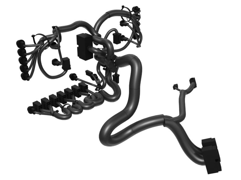 256-8677: ЖГУТ ПРОВОДОВ В СБОРЕ