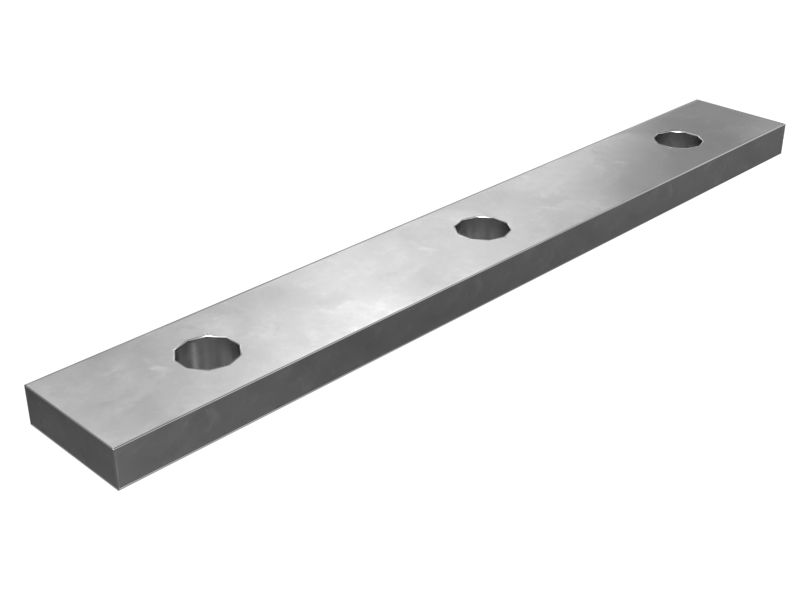 165-7860: Брус плоский, толщина 12 мм