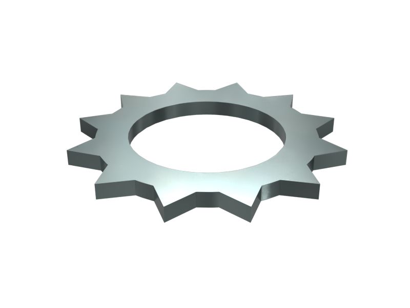 Шайба с внешним зубом 3/8 дюйма