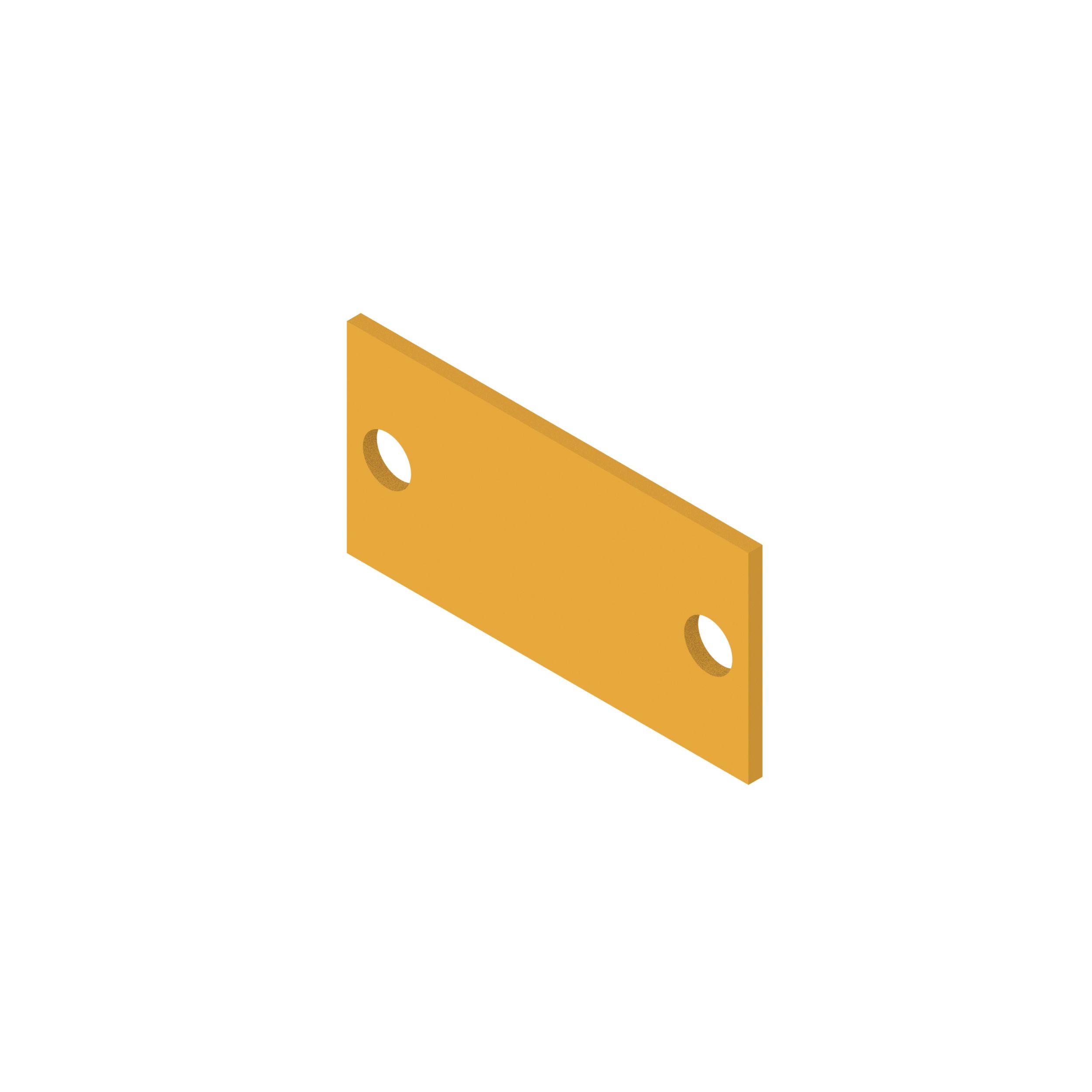 564-2830: 3.5mm Thick Hydraulic Lines Support Plate