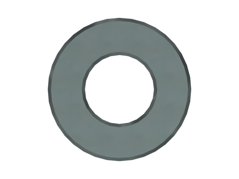 Пружинно-разъемная стопорная шайба, M2,5