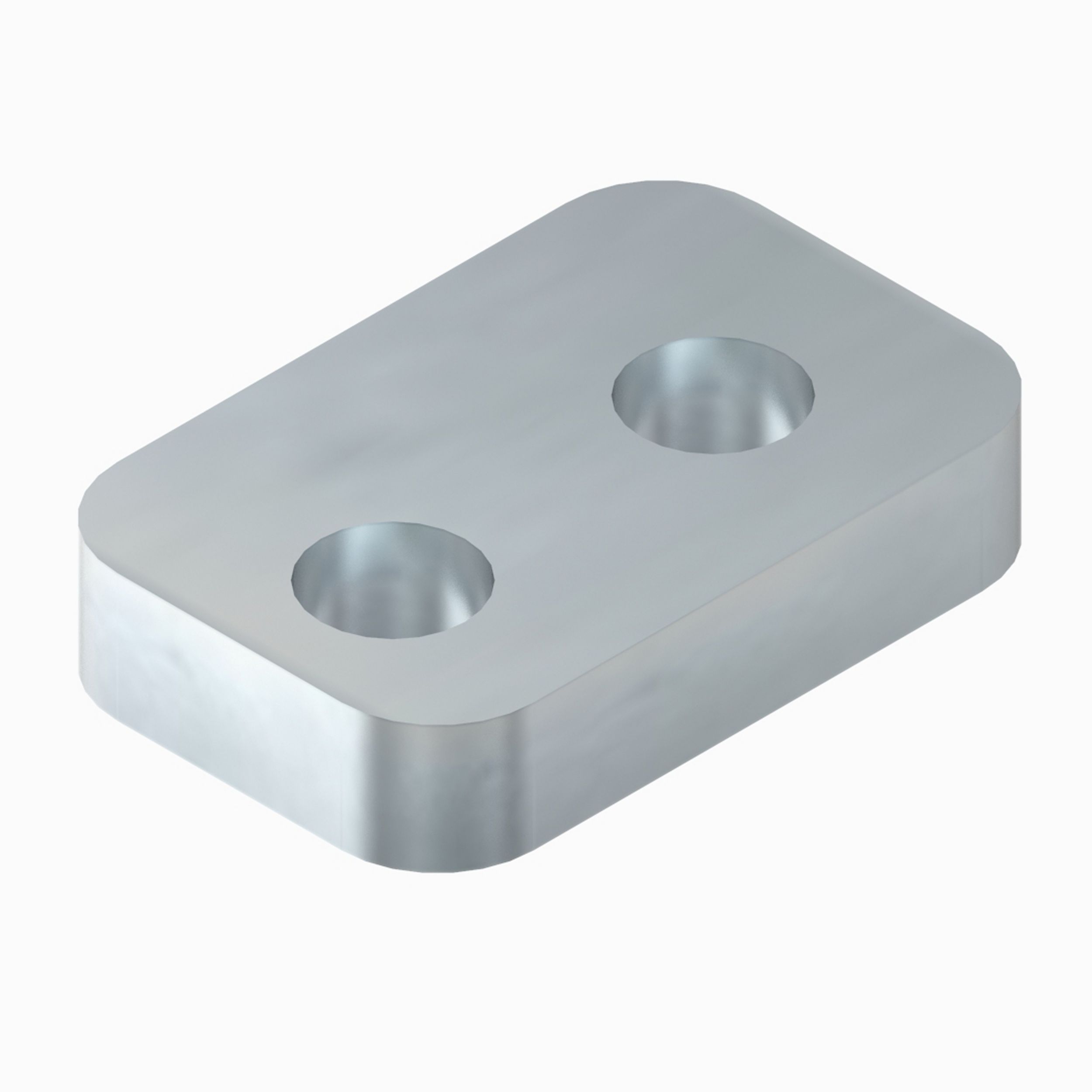 488-3375: 8mm Thick Lever Mounting Plate