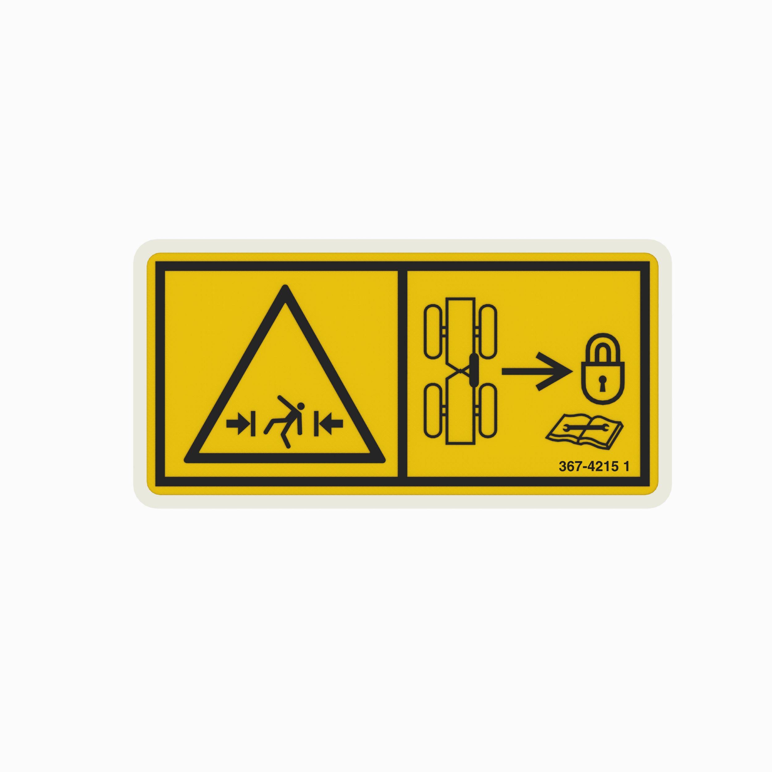 НАКЛЕЙКА С ПРЕДУПРЕЖДЕНИЕМ