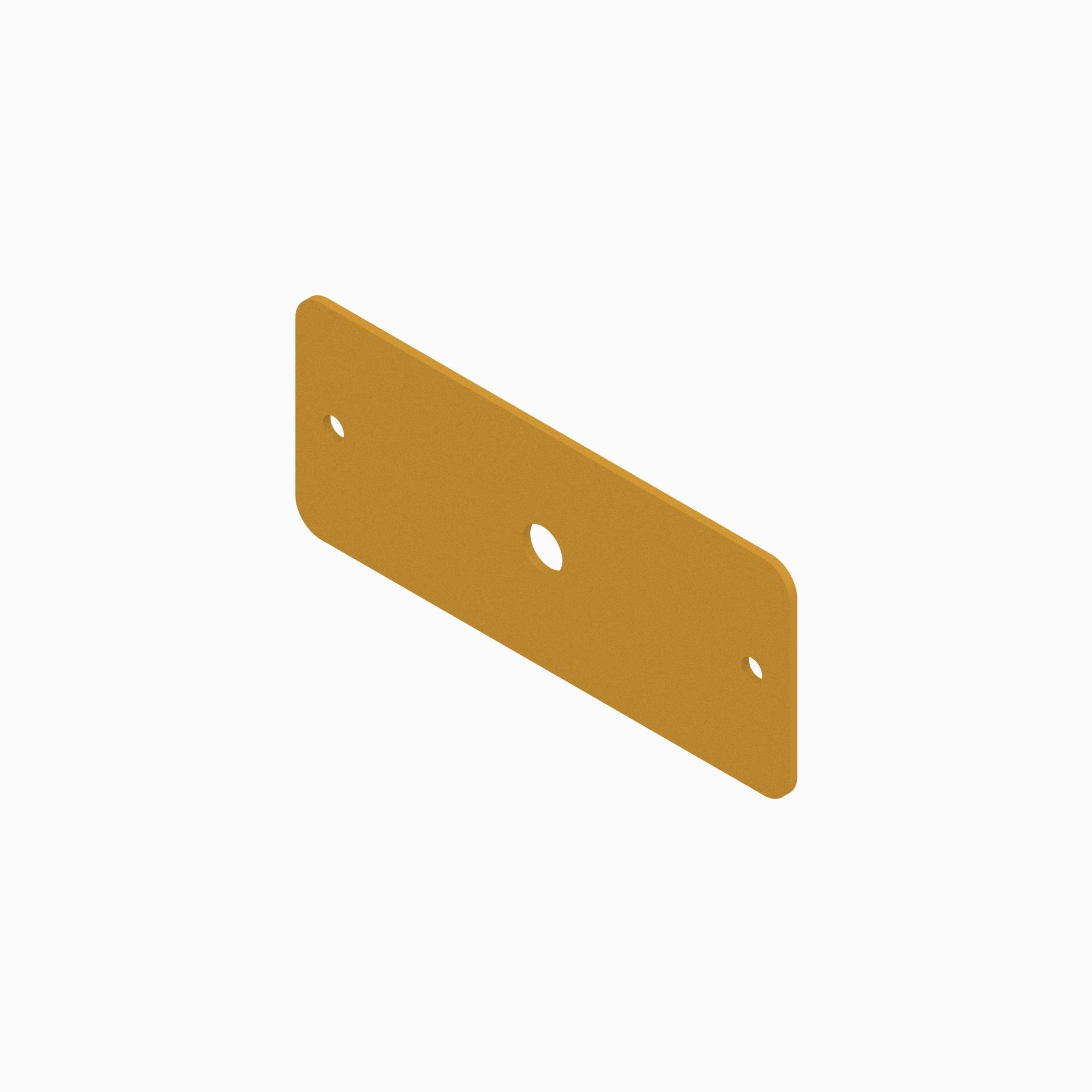 595-3202: 3mm Thick Support Plate
