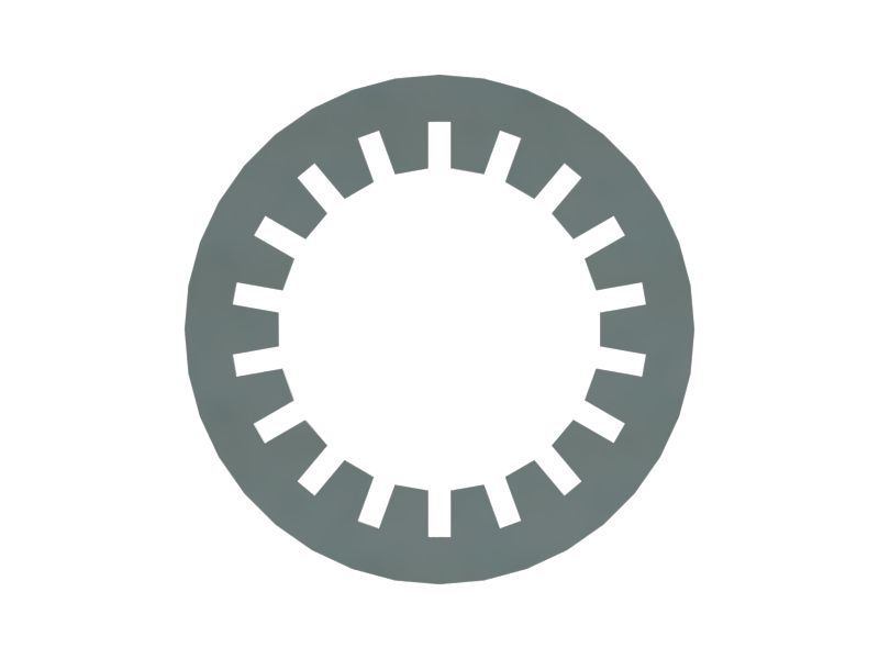 Стопорная шайба с внутренним зубом M22