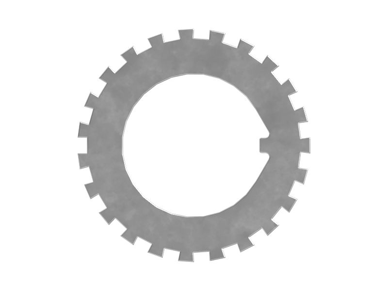 Шайба с выемкой