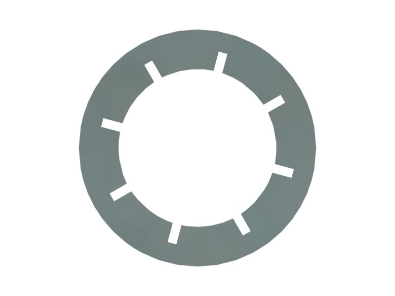 Внутренняя пружинная шайба с наружным диаметром 15,62 мм