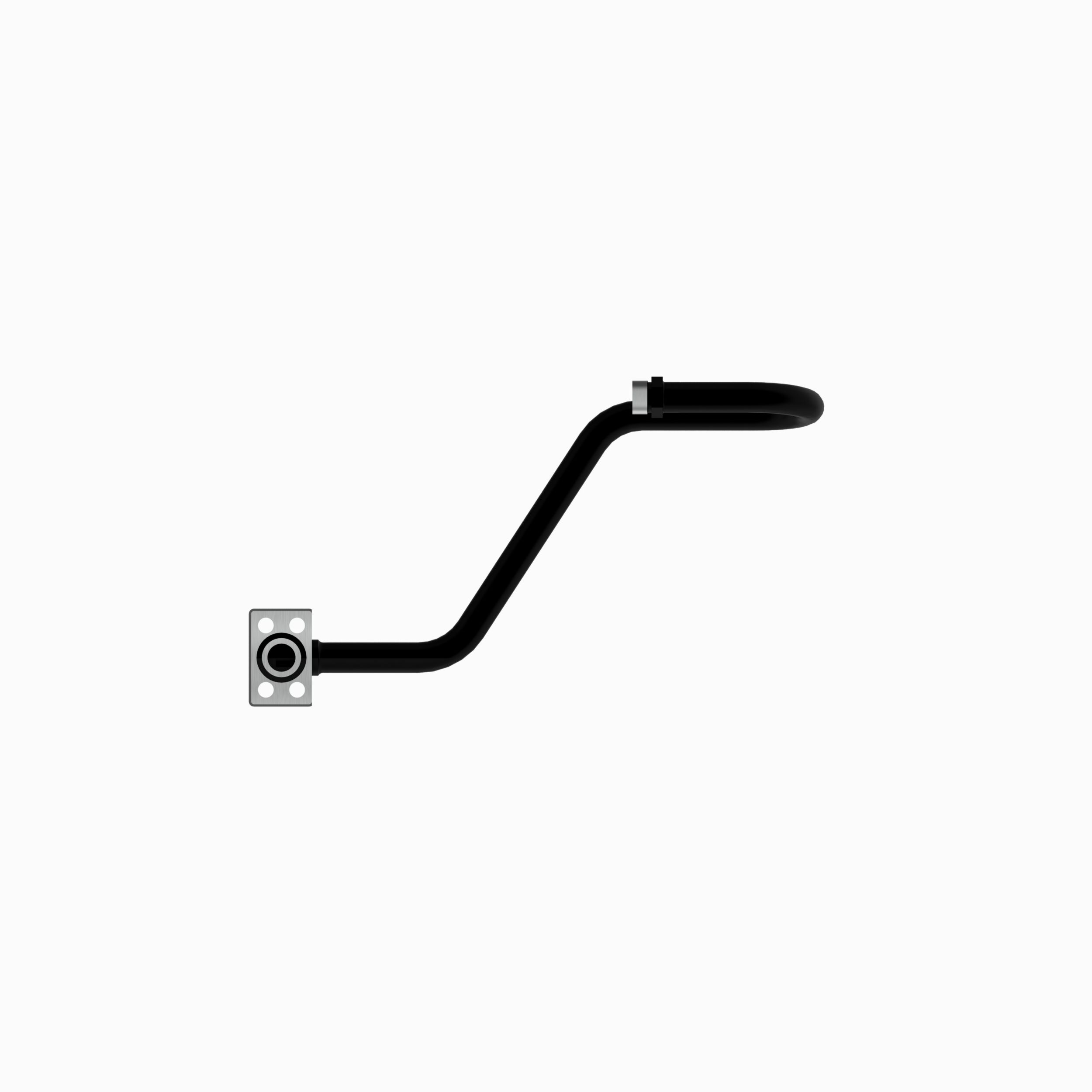 Boom Cylinder Port Tube Assembly