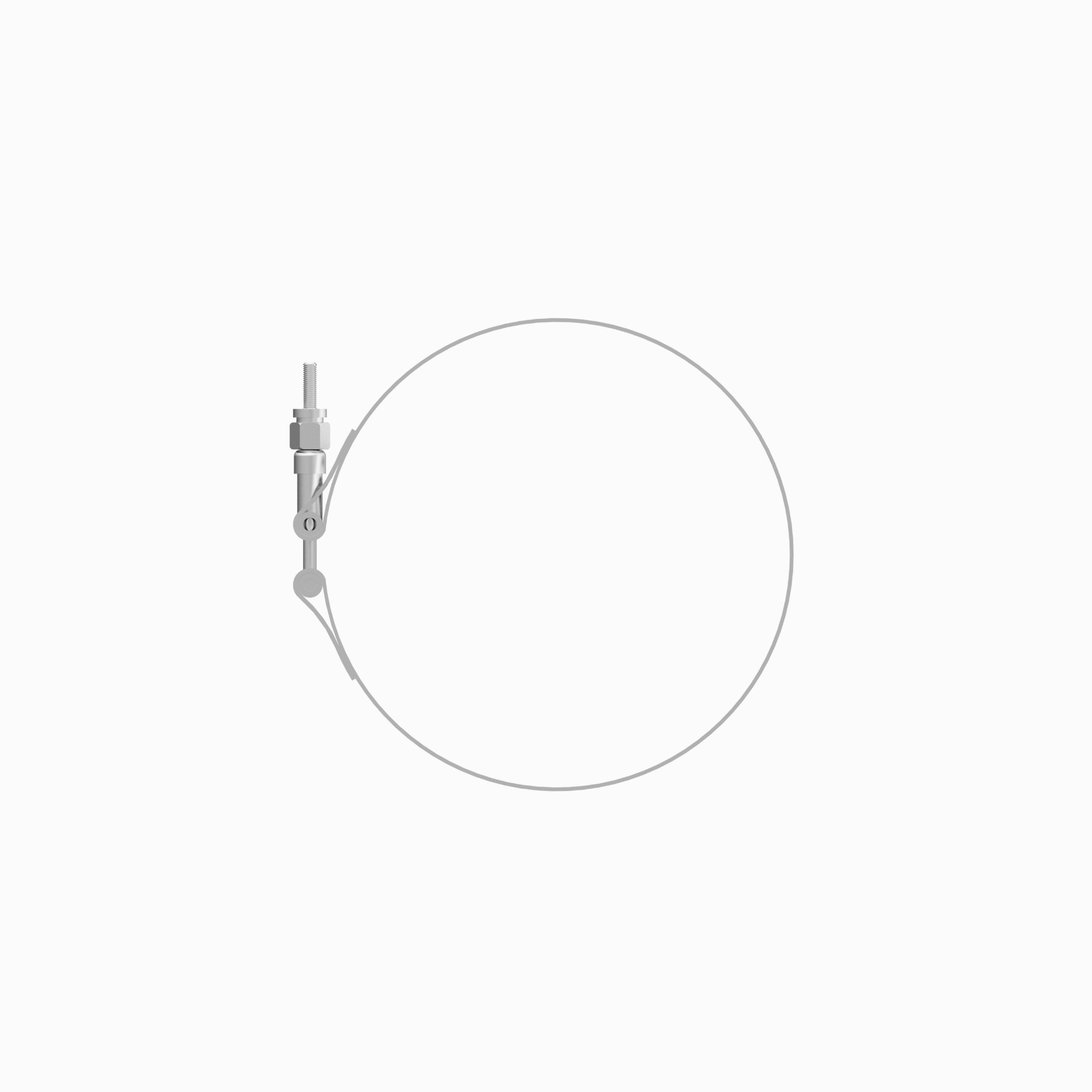 138mm Tee Bolt Spring Clamp