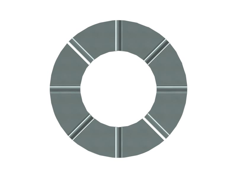 Упорная шайба толщиной 0,104 дюйма