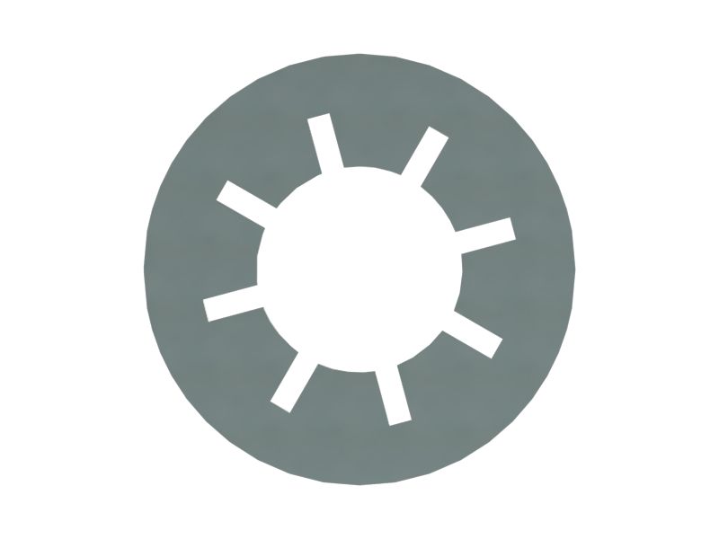 Внутренняя стопорная шайба панели управления толщиной 0,48 мм