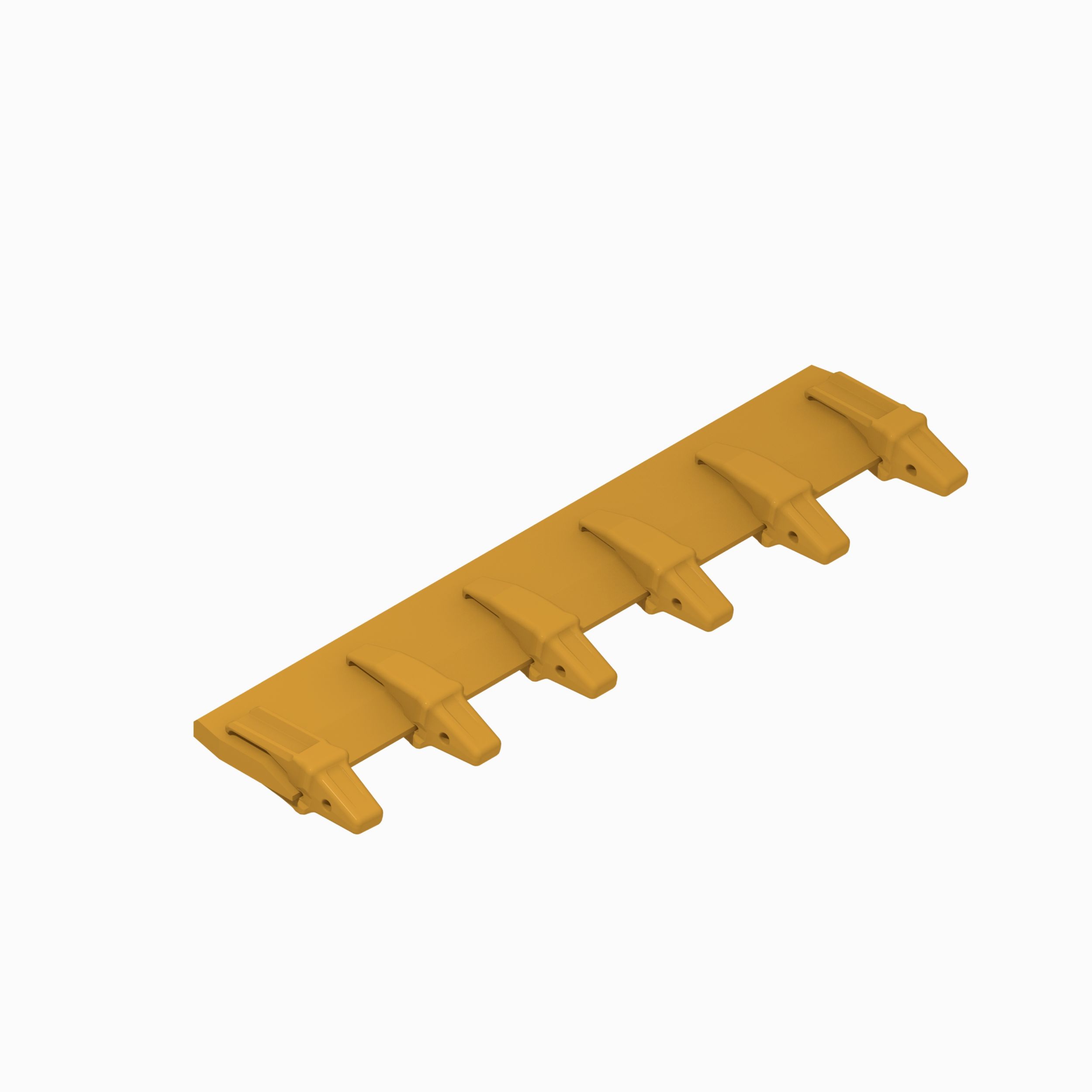 554-6992: 1453mm Long Excavator Bucket Edge And Teeth 5546992 Caterpillar