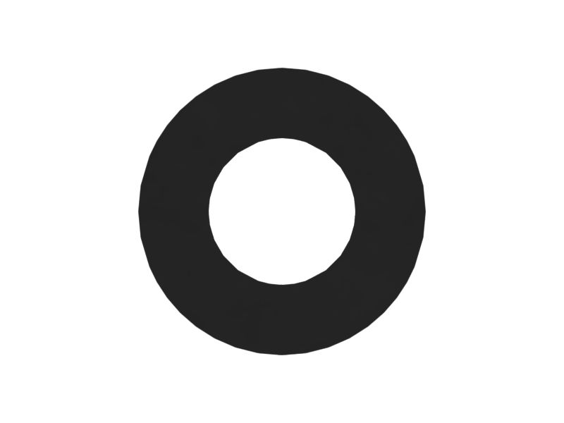 Шайба с внутренним диаметром 71,5 мм