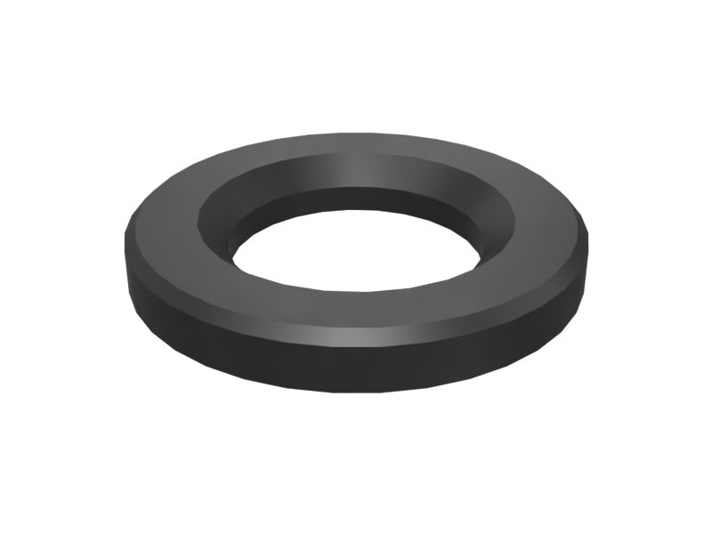 345-6197: 2mm Thick Rubber Washer