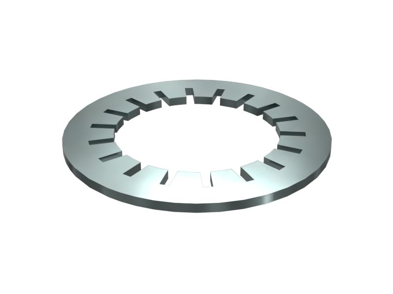 Пружинная шайба с внутренним зубчатым сцеплением