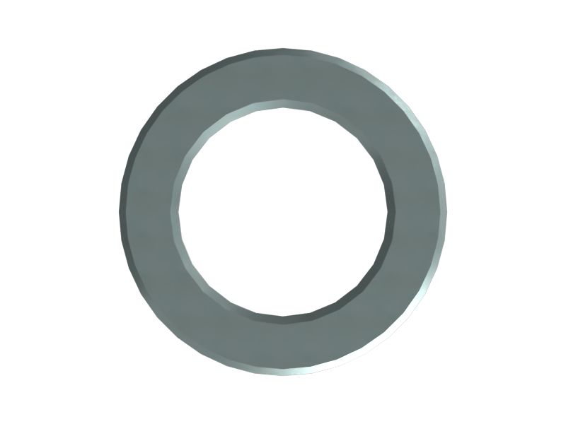 Шайба с внутренним диаметром 45,24 мм