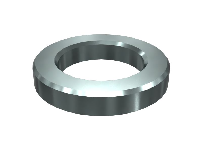 Пружинная шайба с разрезным кольцом и винтовой пружиной