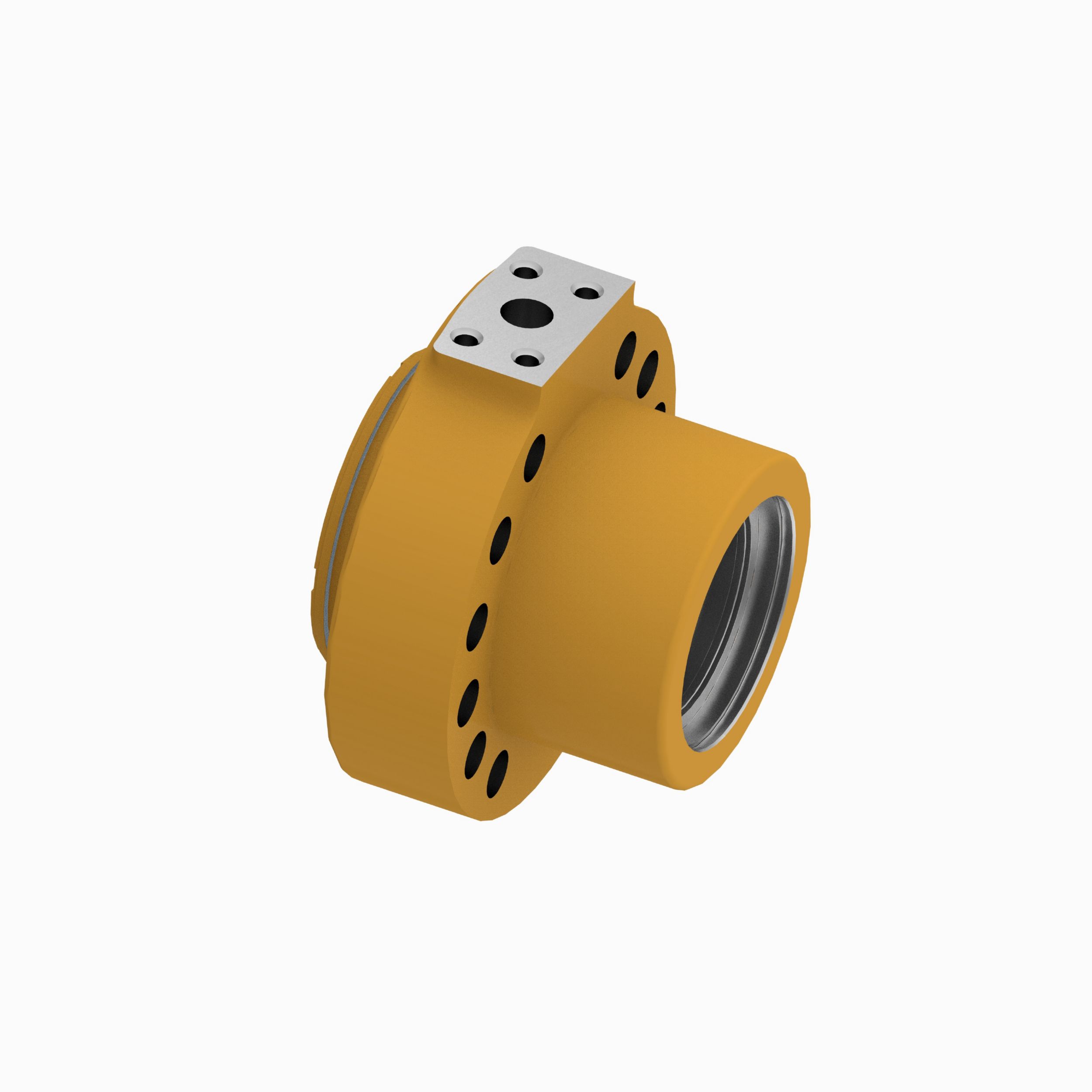 580-7591: Excavator Stick Cylinder Head