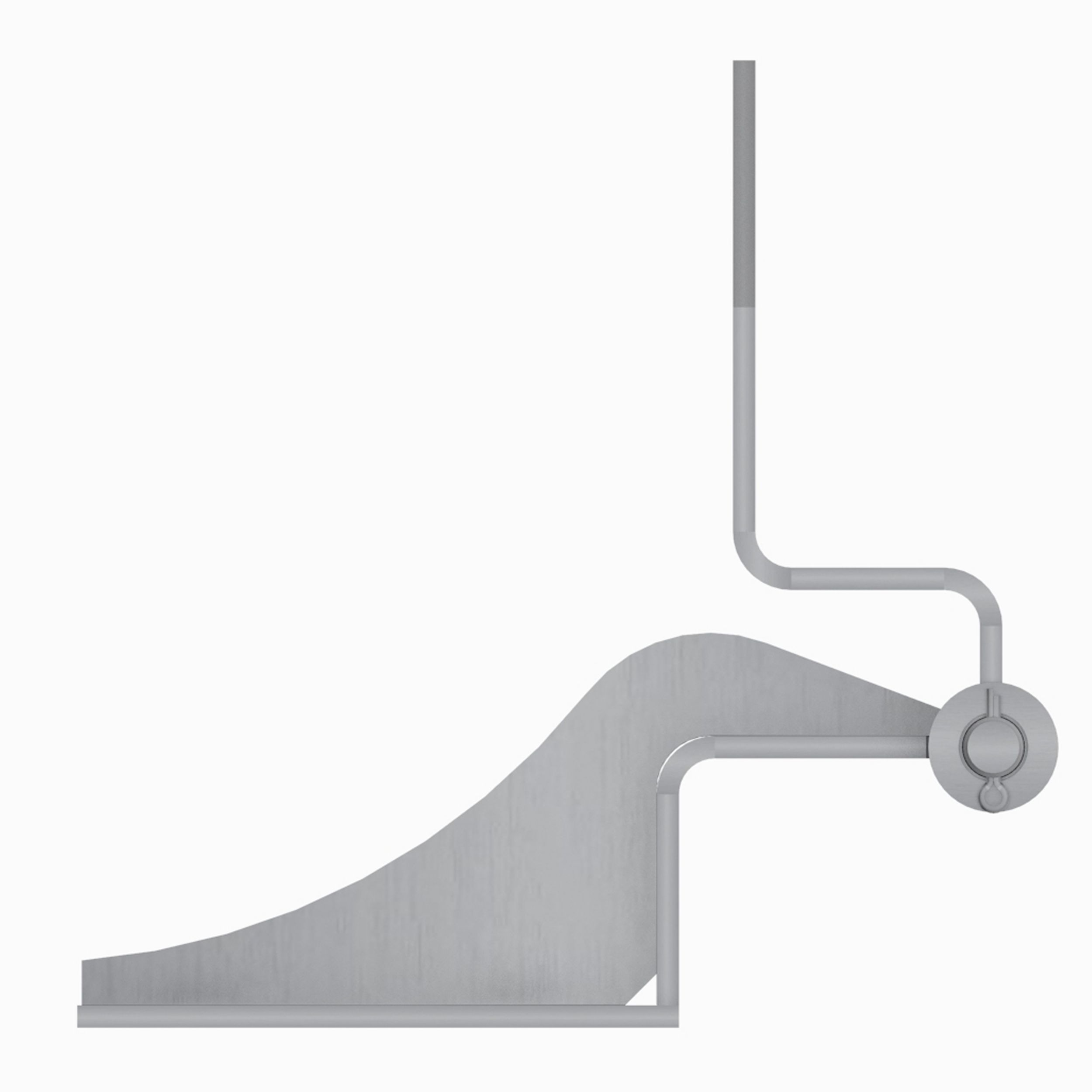 Wheel Loader Hood Hinge