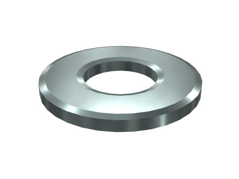 2D-6416: M10 ID Steel Flat Washer