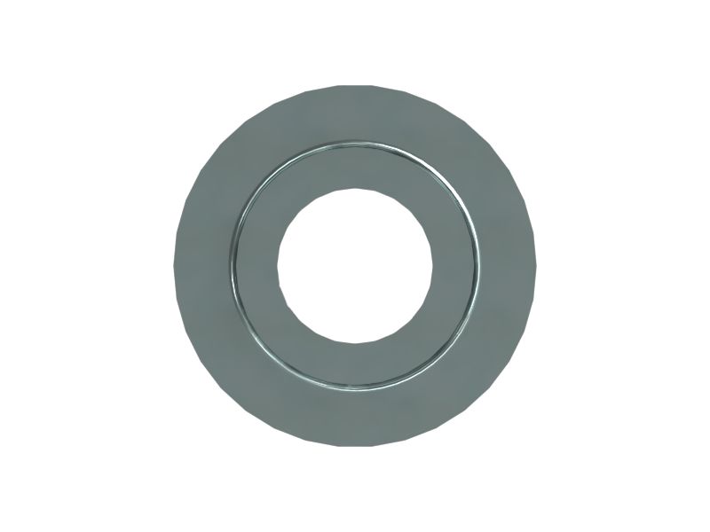 Резиновая плоская шайба, 19,3 мм