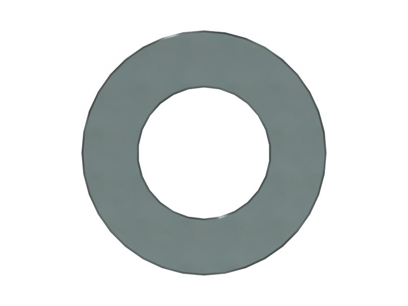 Плоская шайба, толщина 1,52 мм