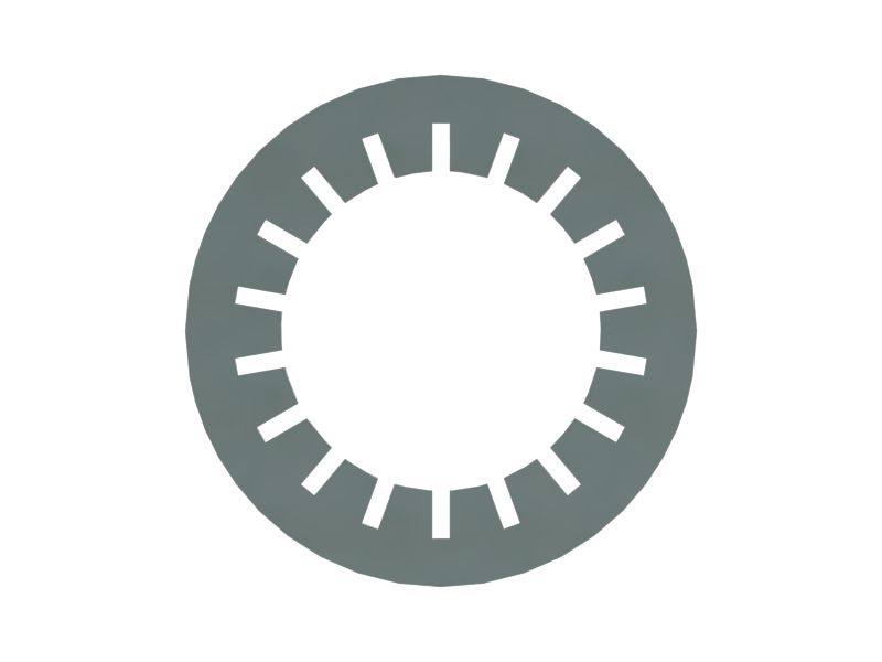 Пружинная шайба с внутренним зубчатым сцеплением