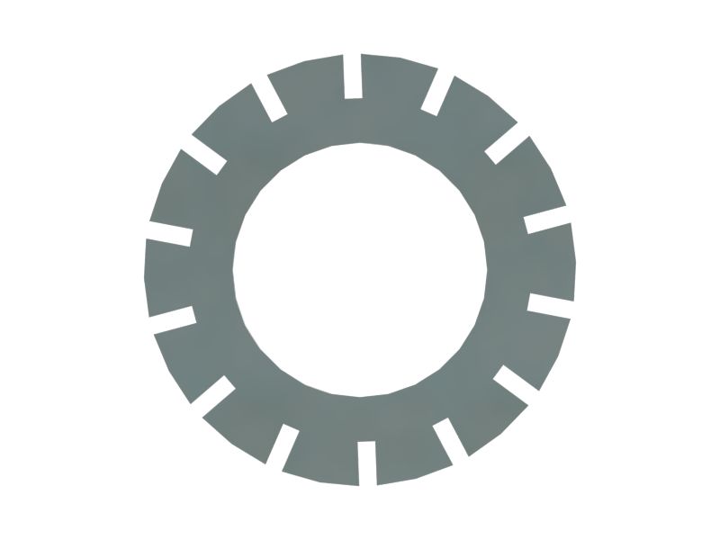 Стопорная шайба с наружным зубом 7/16