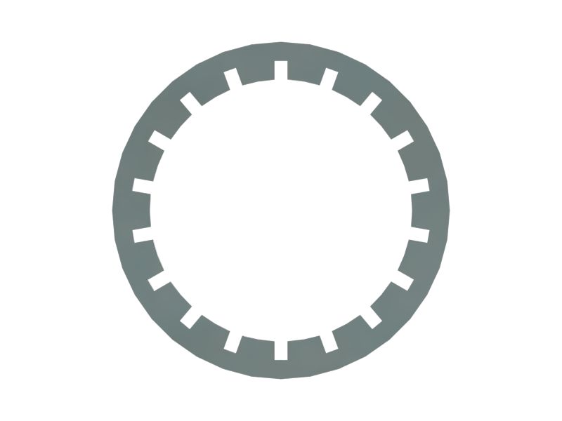 Стопорная шайба с внутренним зубчатым сцеплением