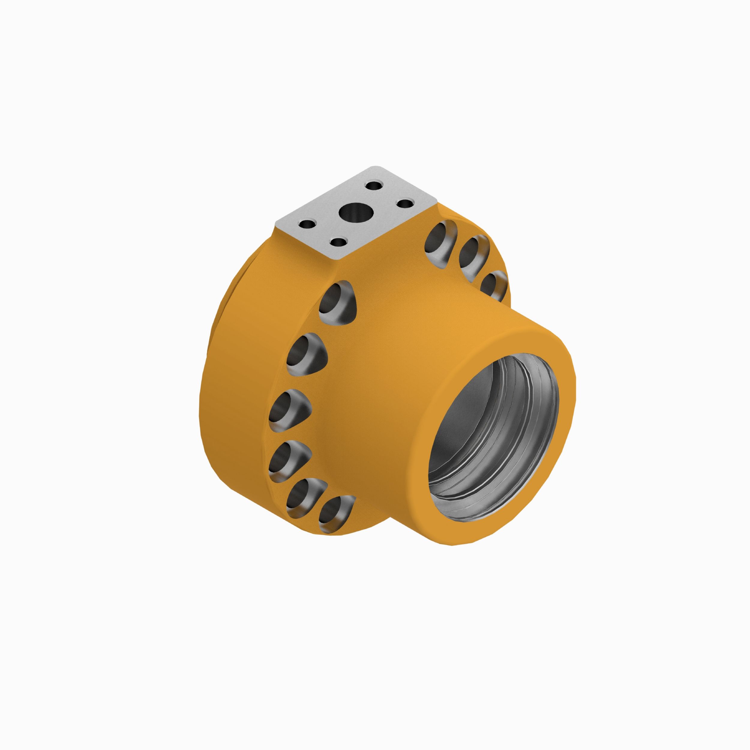 596-8277: Excavator Boom Cylinder Head