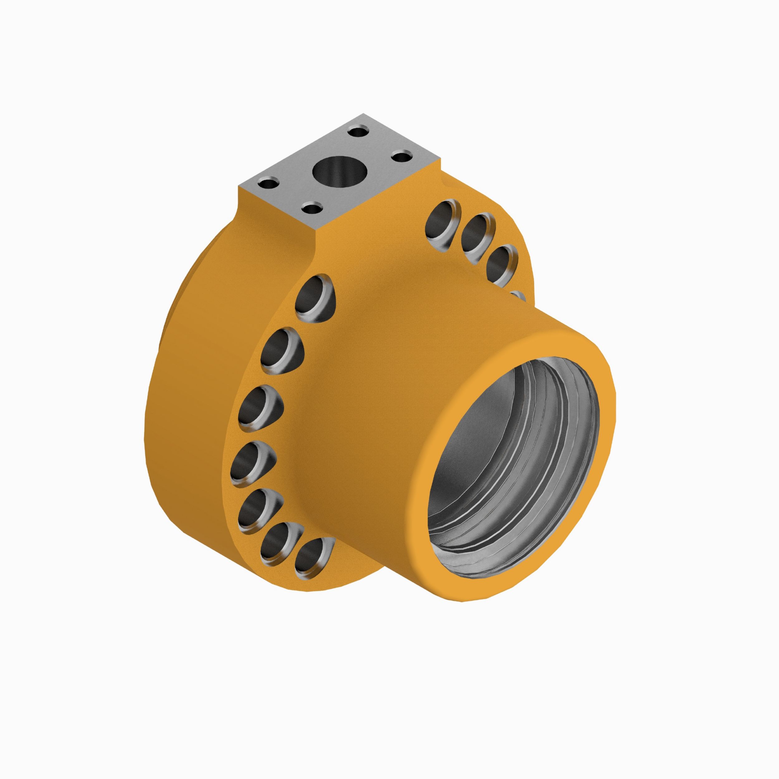 Excavator Stick Cylinder Head