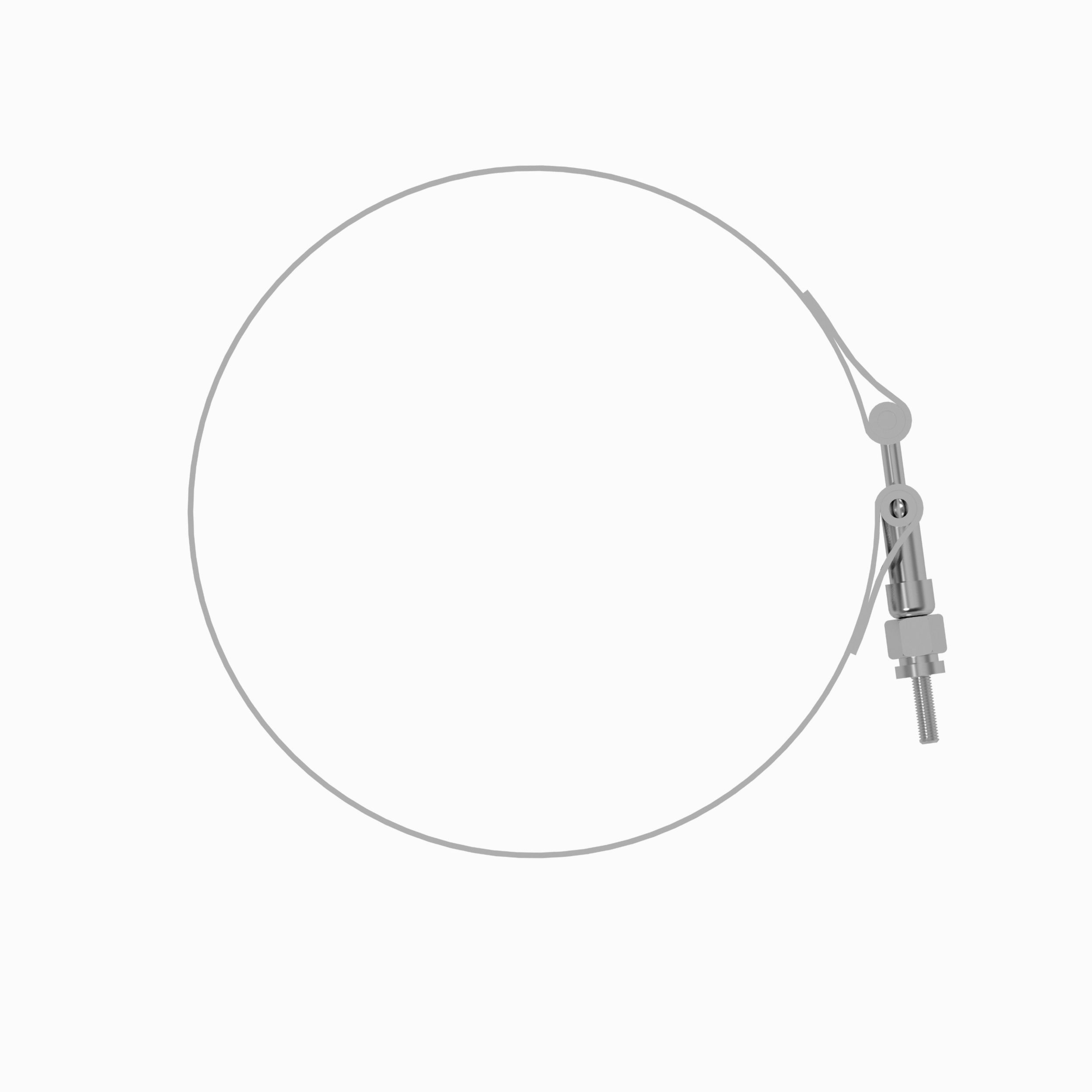 114.3mm Tee Bolt Spring Clamp