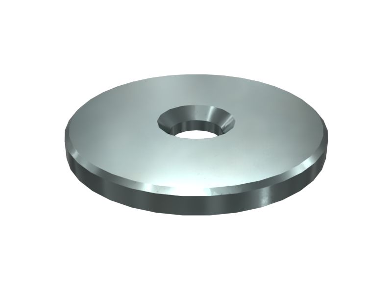 Плоская шайба толщиной 12 мм