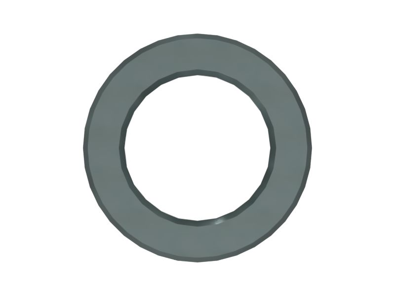 Пружинная шайба с разрезным кольцом и винтовой пружиной